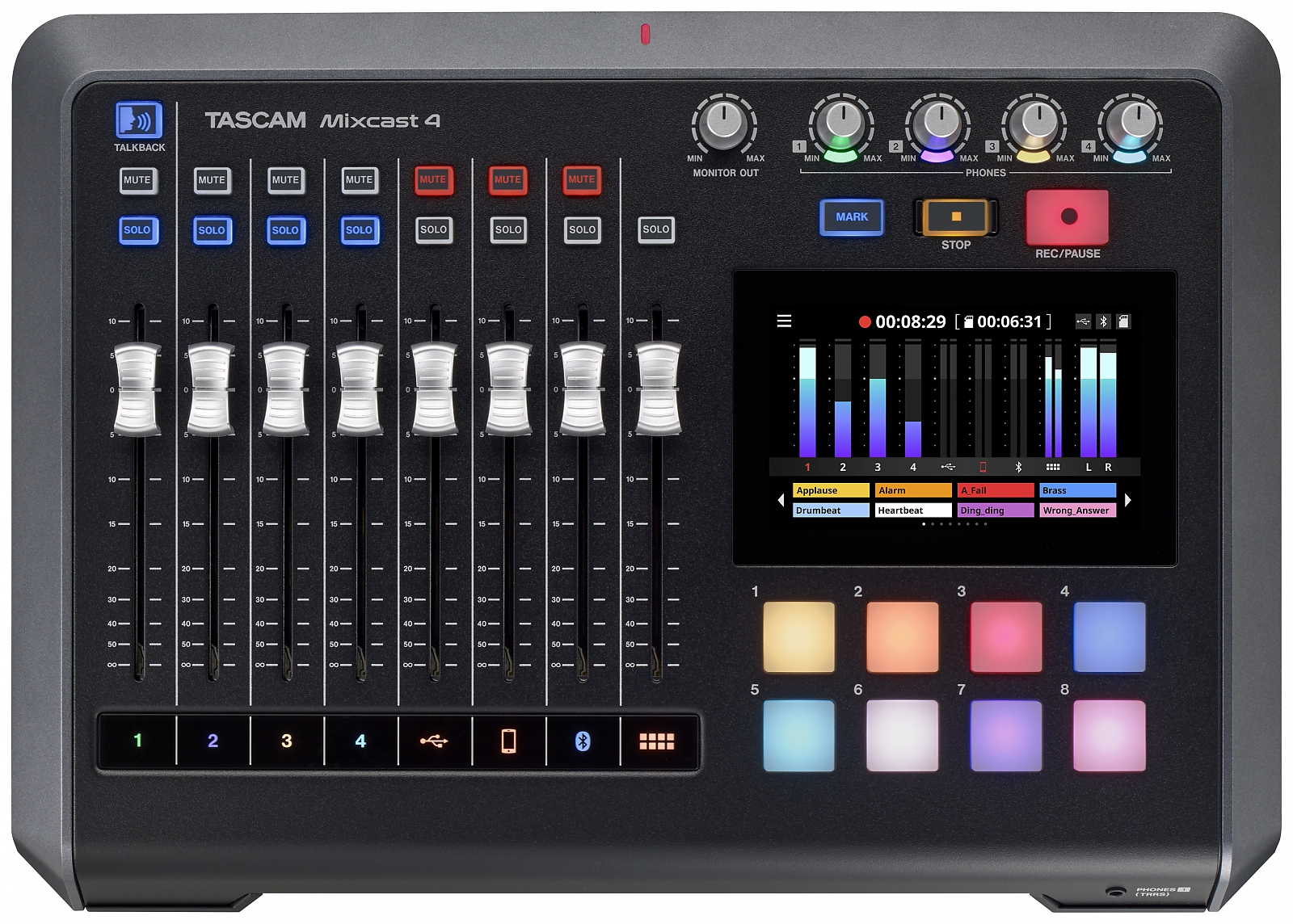 Tascam Mixcast 4 Podcast