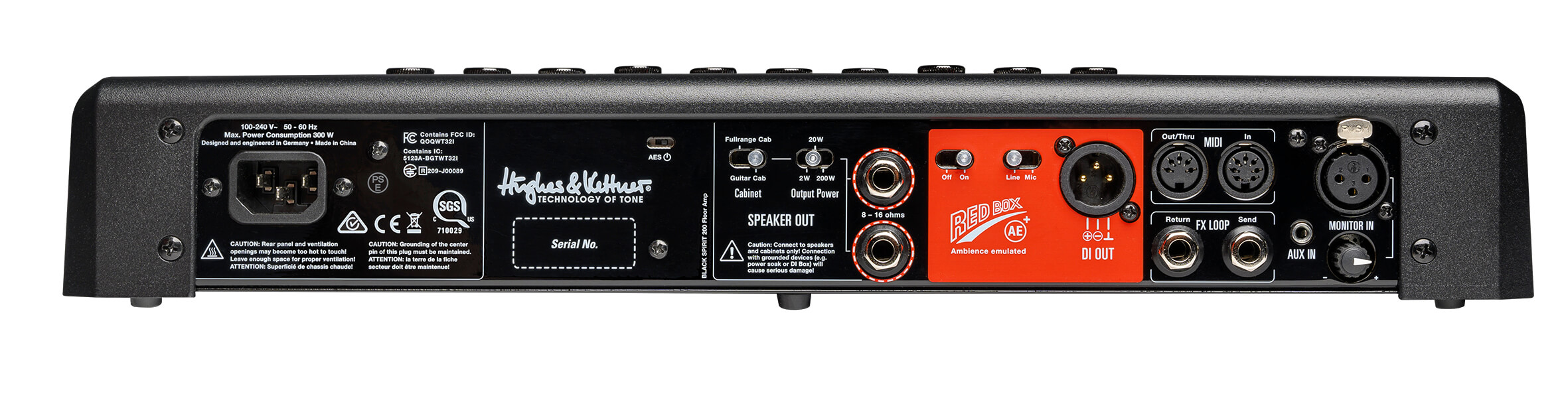 Hughes & Kettner Black Spirit 200 Floor