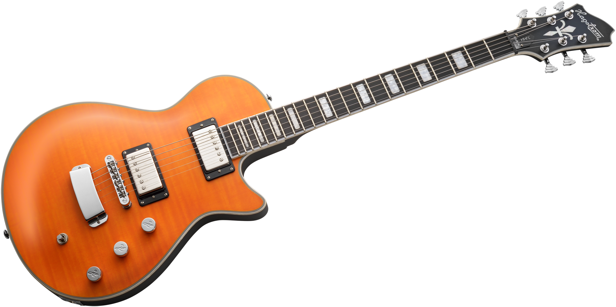 Hagstrom Ultra Max Milky Mandarin Satin
