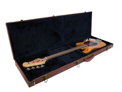 DIMAVERY Holz-Case f. E-Bass , angola