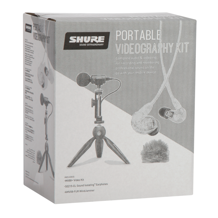 Shure MV88 + SE215
