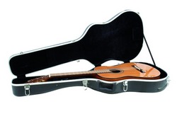 DIMAVERY ABS-Case für Western-Gitarre