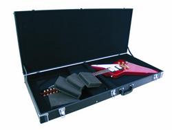 DIMAVERY Holz-Case, Fit-All f. Gitarre