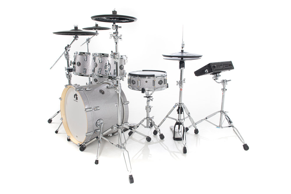 GEWA E-Drum Set G9 PRO 5 SE - Silver Sparkle