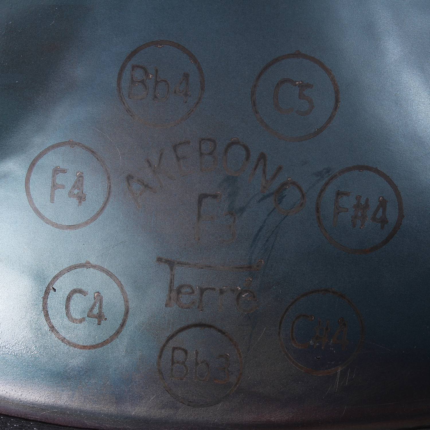 Terre Handpan/Steeldrum Cosmic F Akebono