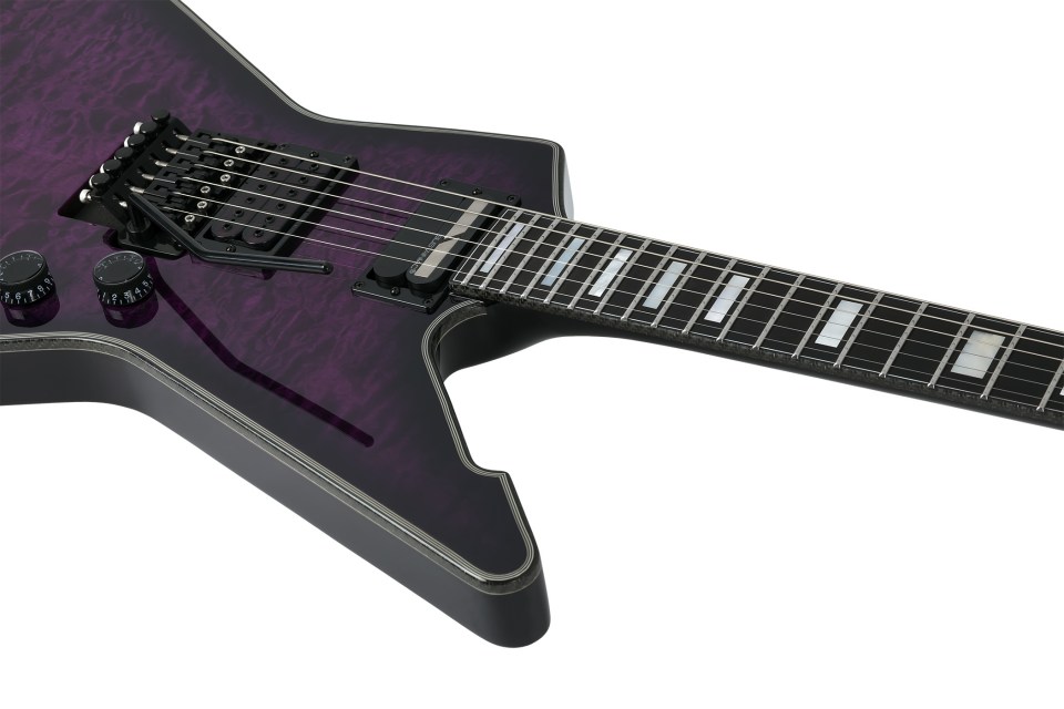 Schecter Special E1 FR S Trans Purple Burst