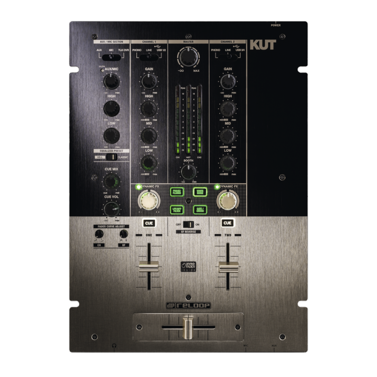 Reloop DJ Set 2 - 2 x RP-4000MK2 + 1 x Kut Battle Mixer