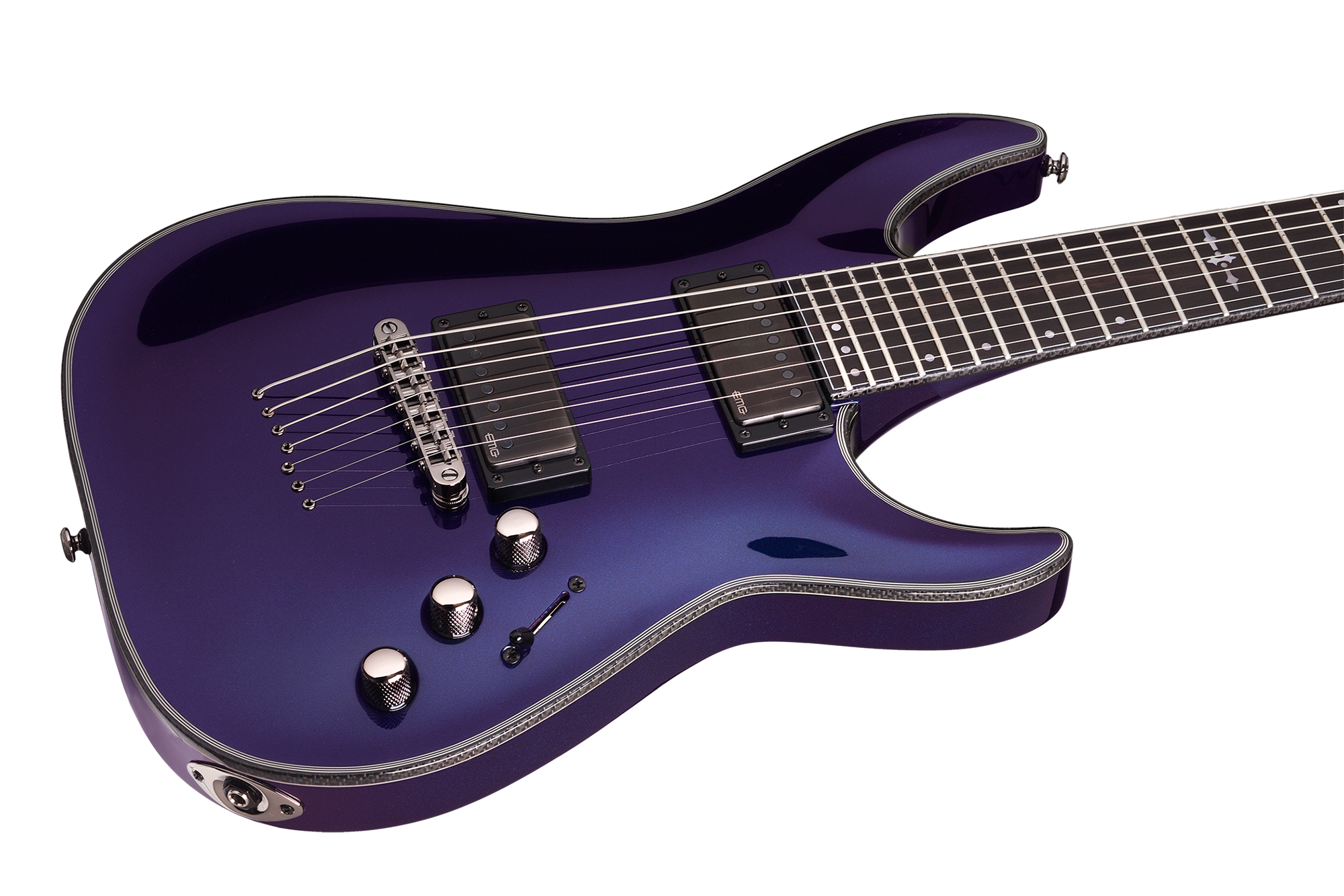 Schecter Hellraiser Hybrid C-7 Ultra Violet