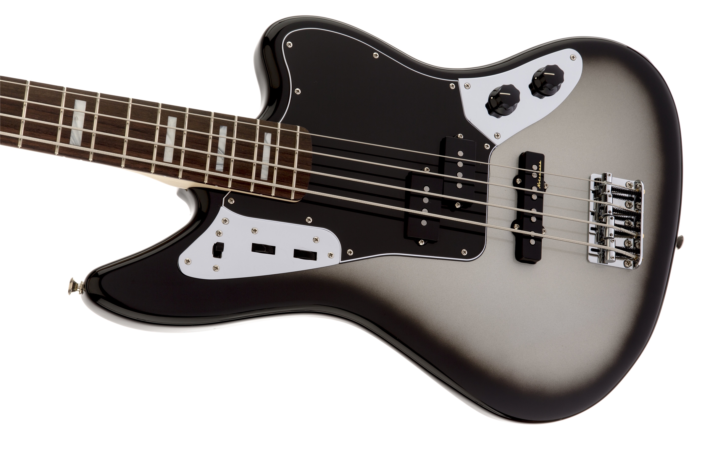Fender Troy Sanders Jaguar Bass Silverburst