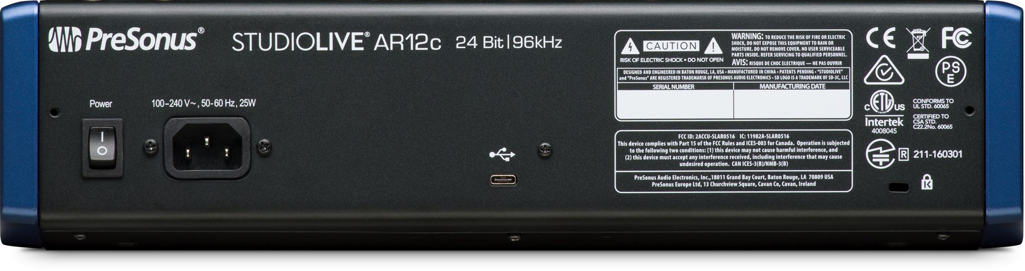 PreSonus StudioLive AR12c