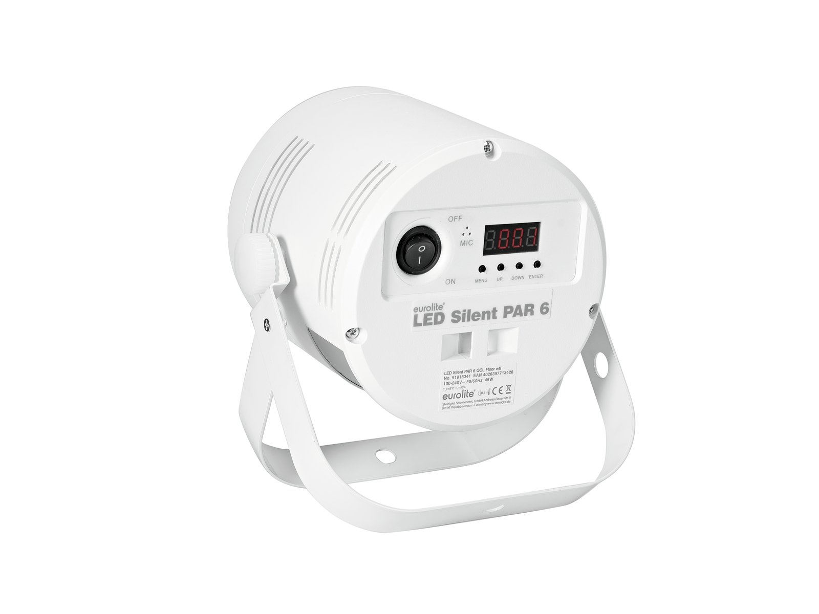 Eurolite LED Silent Par 6 QCL Floor ws