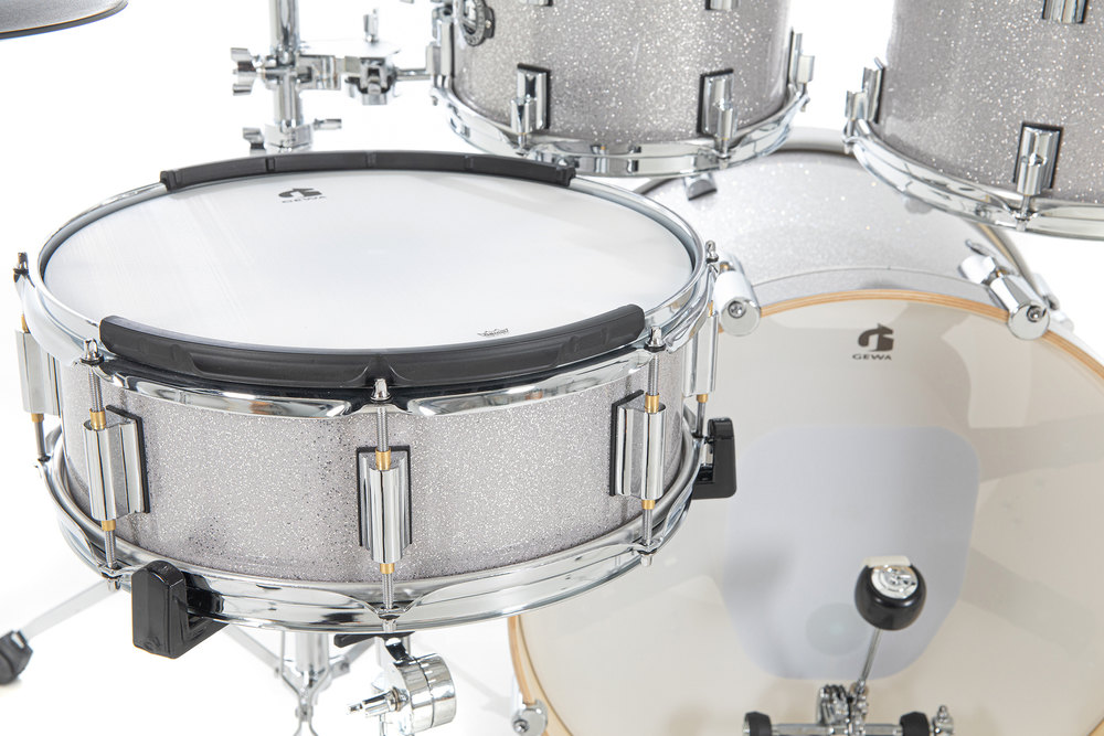GEWA E-Drum Set G9 PRO 5 SE - Silver Sparkle