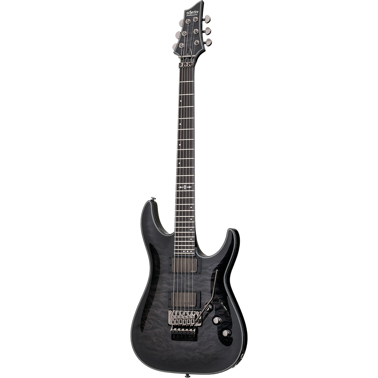 Schecter Hellraiser Hybrid C-1 FR Trans Black Burst