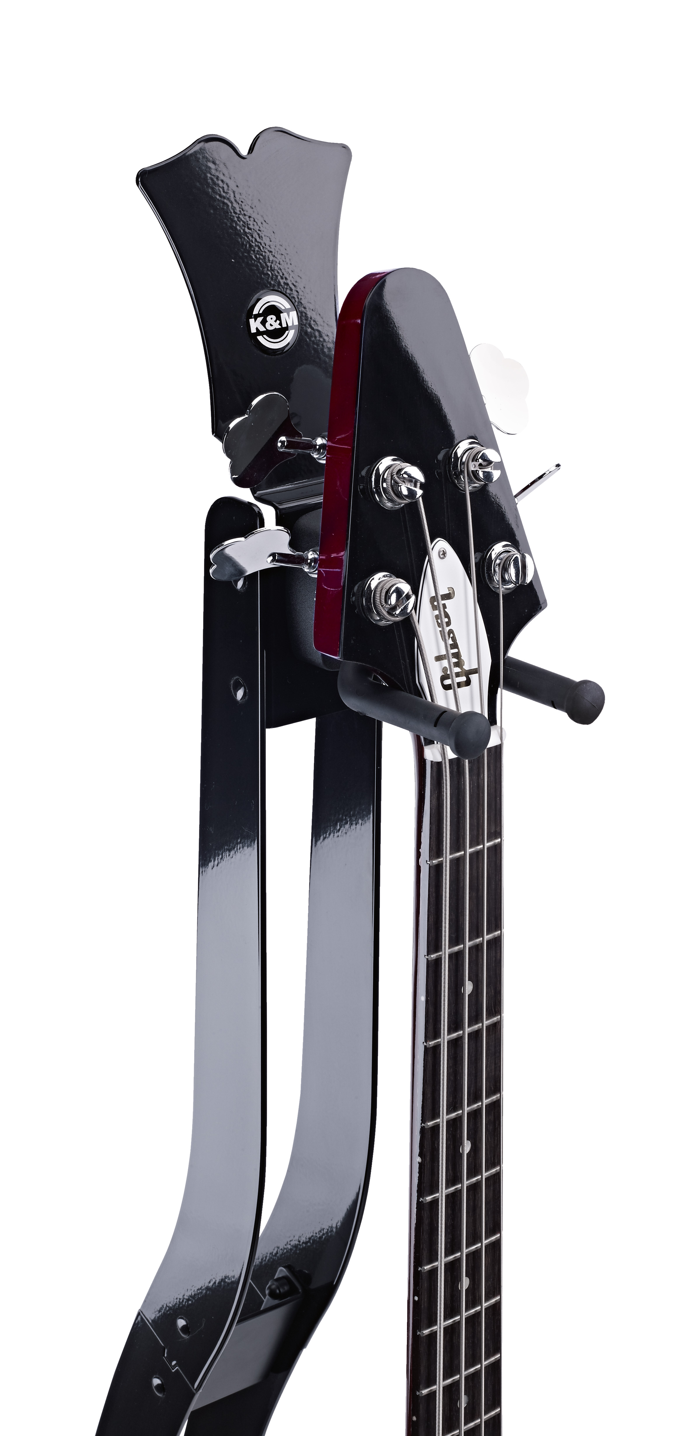 K&M 17640 Guitar Station L schwarz