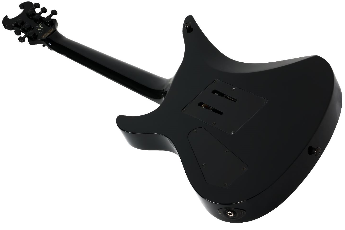 Schecter Signature Synyster Custom FR Gloss Black/Silver Stripes