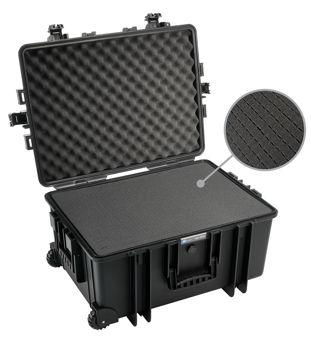 B&W Outdoor Case 6800 Foam