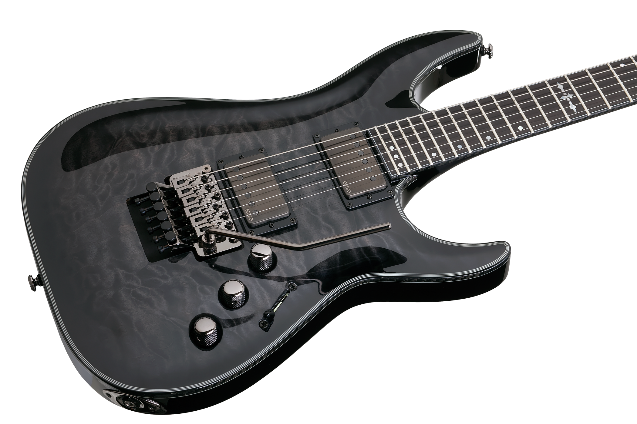 Schecter Hellraiser Hybrid C-1 FR Trans Black Burst