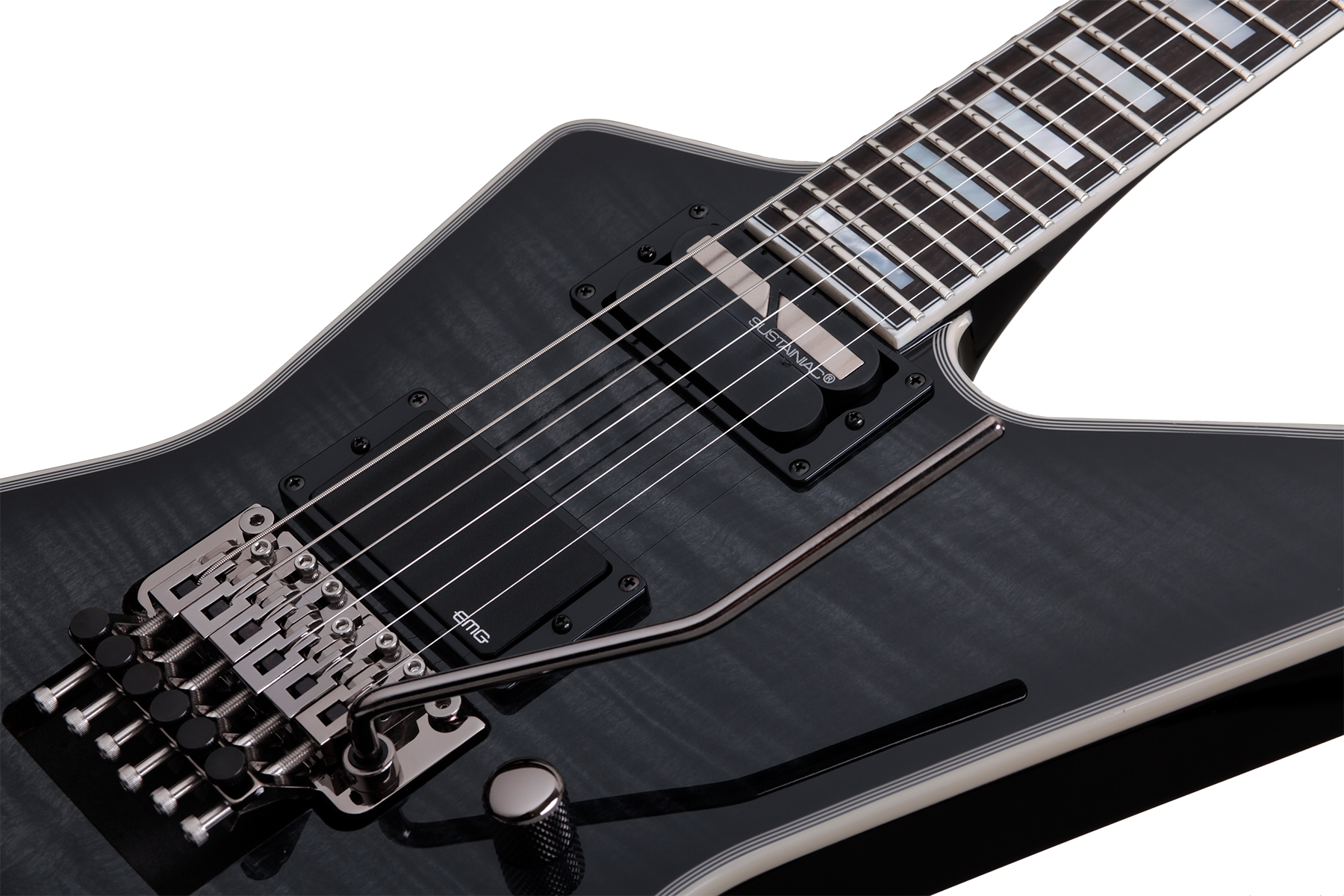 Schecter SC275 Signature Jake Pitts E-1FR S Trans Black Burst