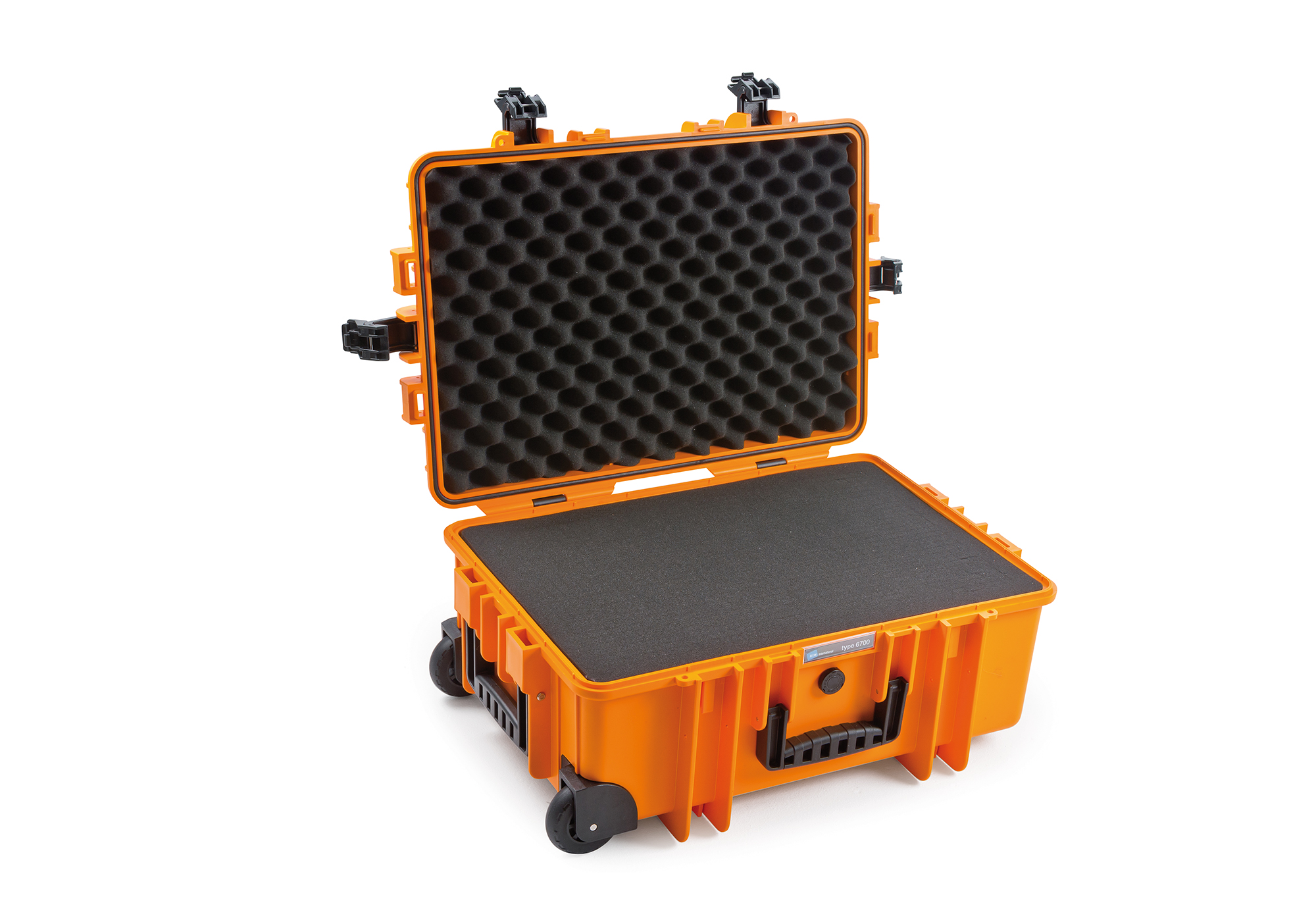 B&W Outdoor Case 6700 Foam orange