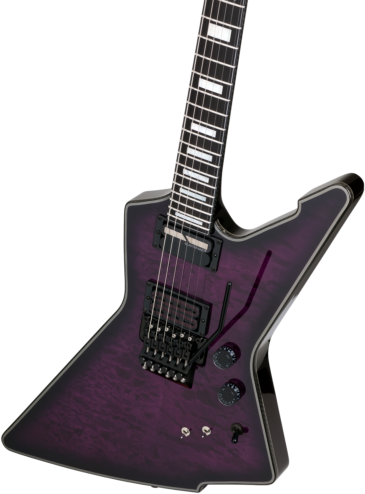 Schecter E-1 FR S Special Edition Trans Purple Burst