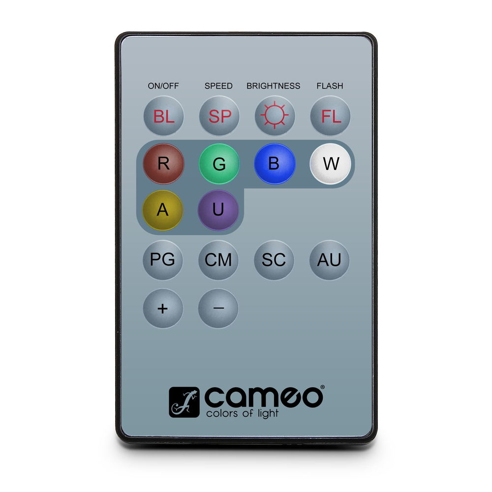 Cameo Q-Spot 15 RGBW - Black
