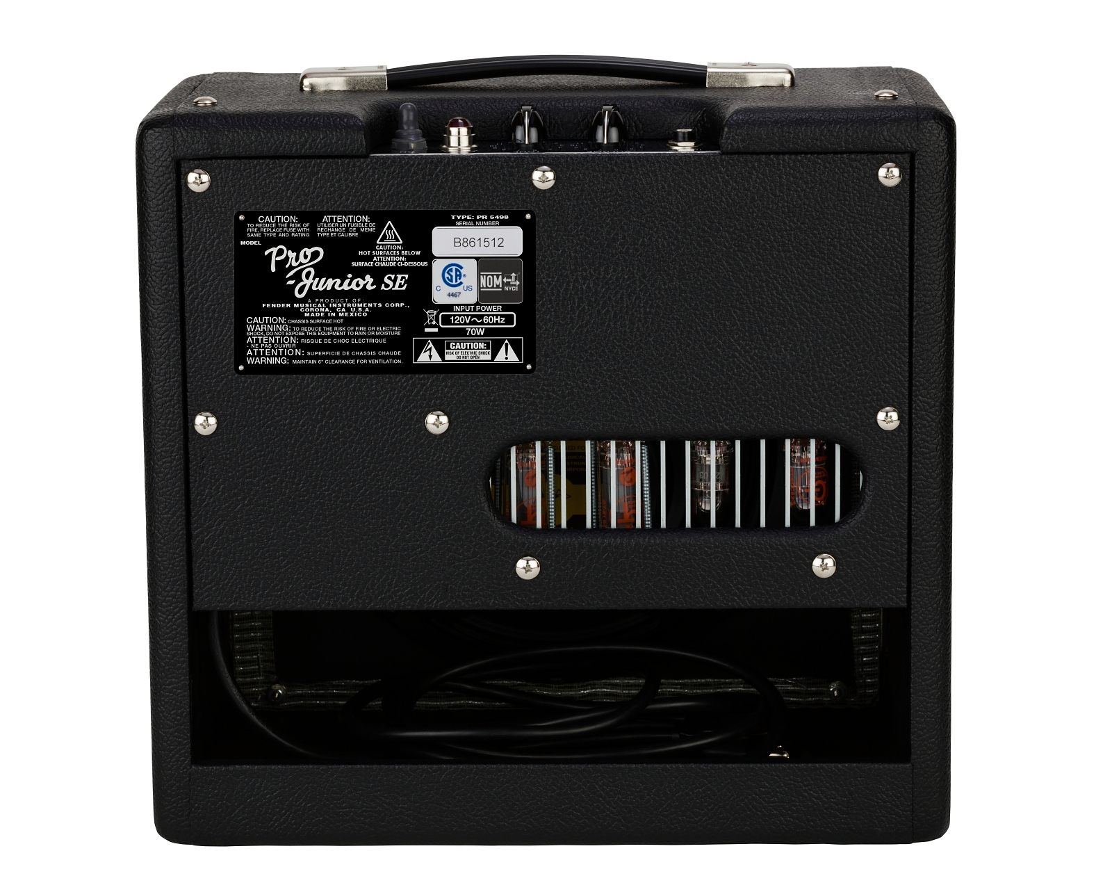 Fender Pro Junior IV BLK