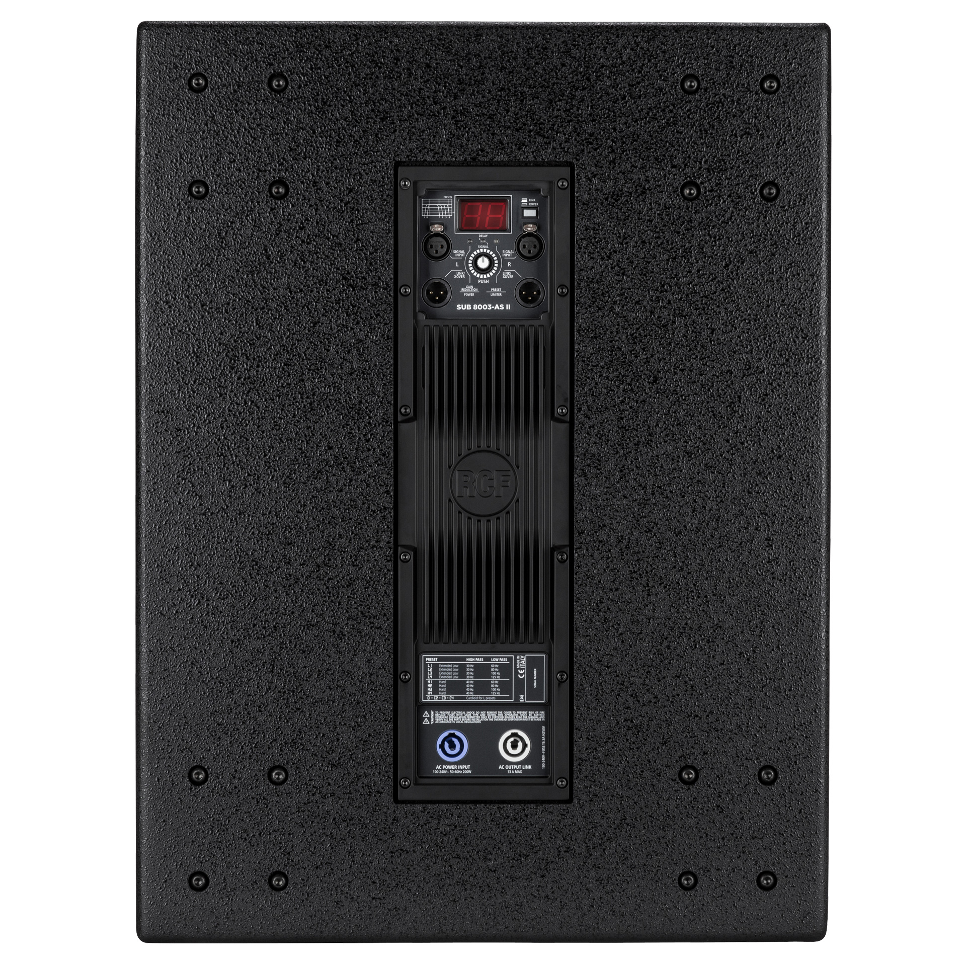 RCF Art 715-A MK4 + RCF Sub 8003-AS II