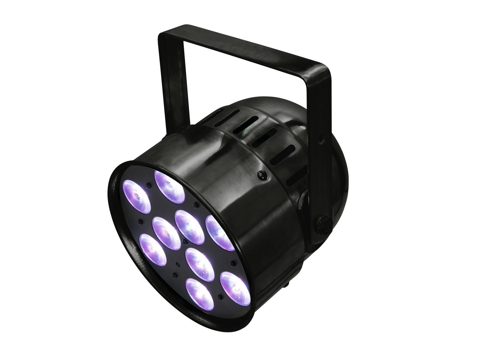 Eurolite Set 4 x LED Par-56 QCL Short sw + Case