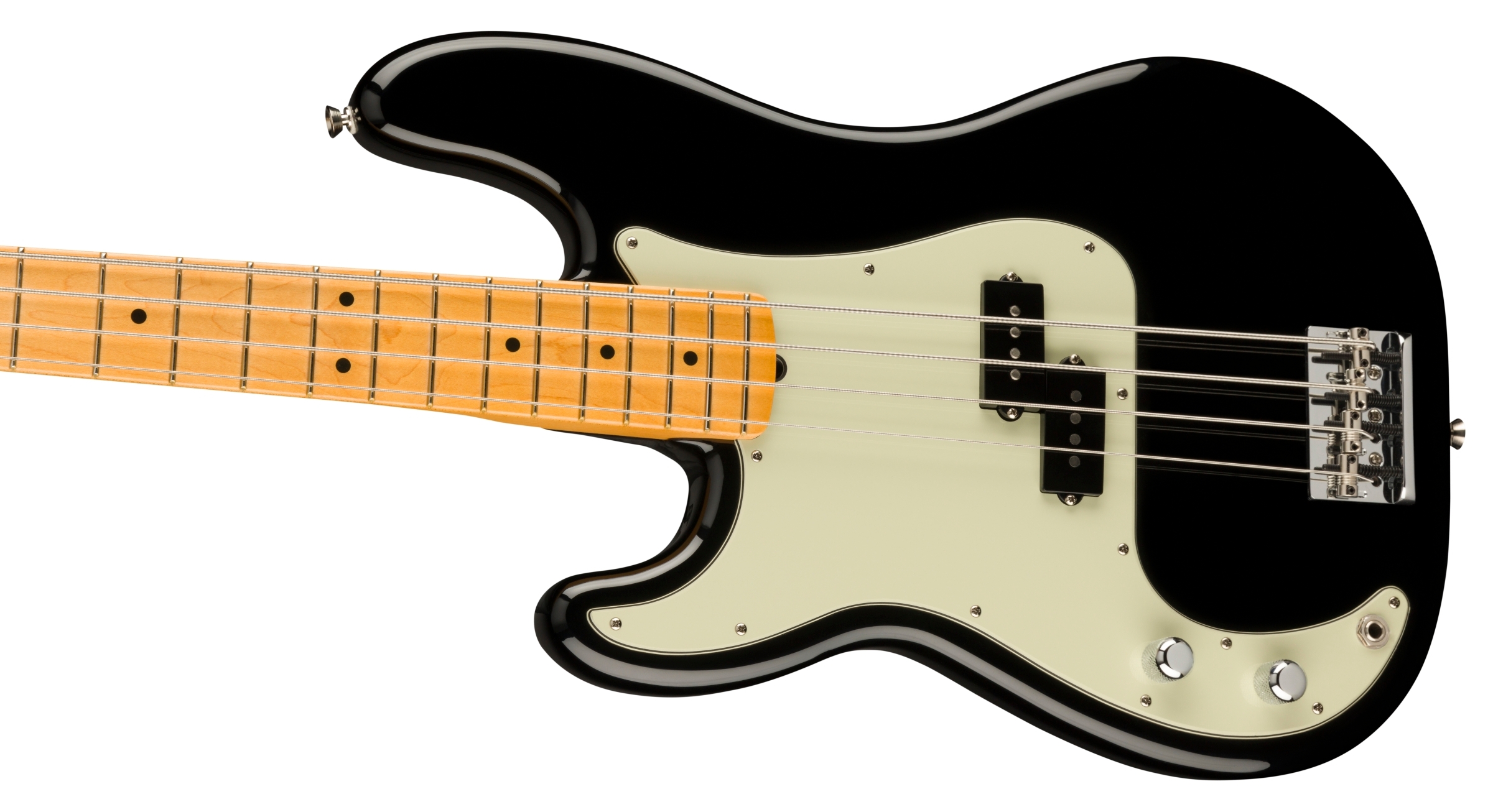 Fender AM Pro II Precision Bass LH MN BLK