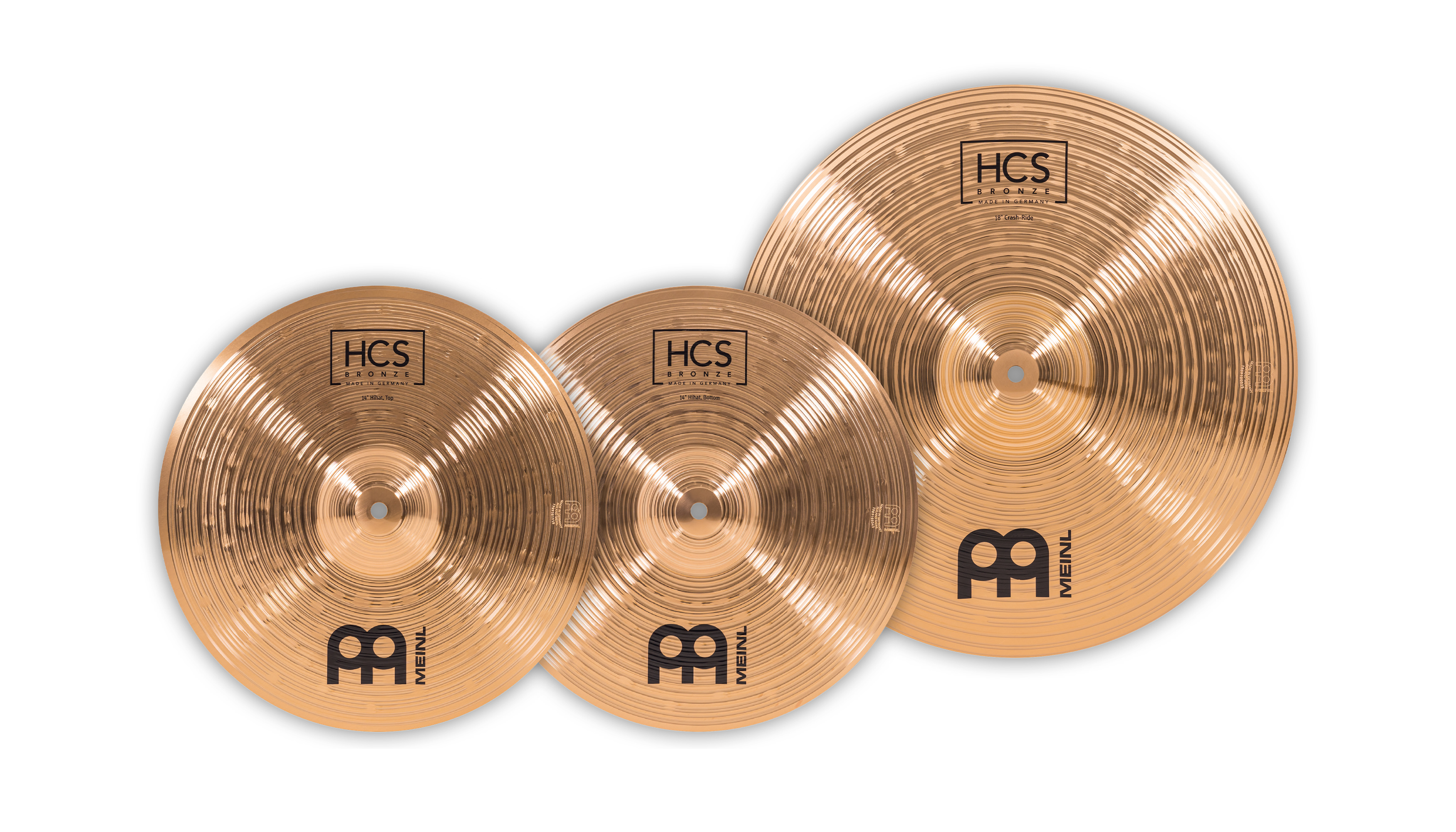 MEINL HCS Bronze Basic Becken Set