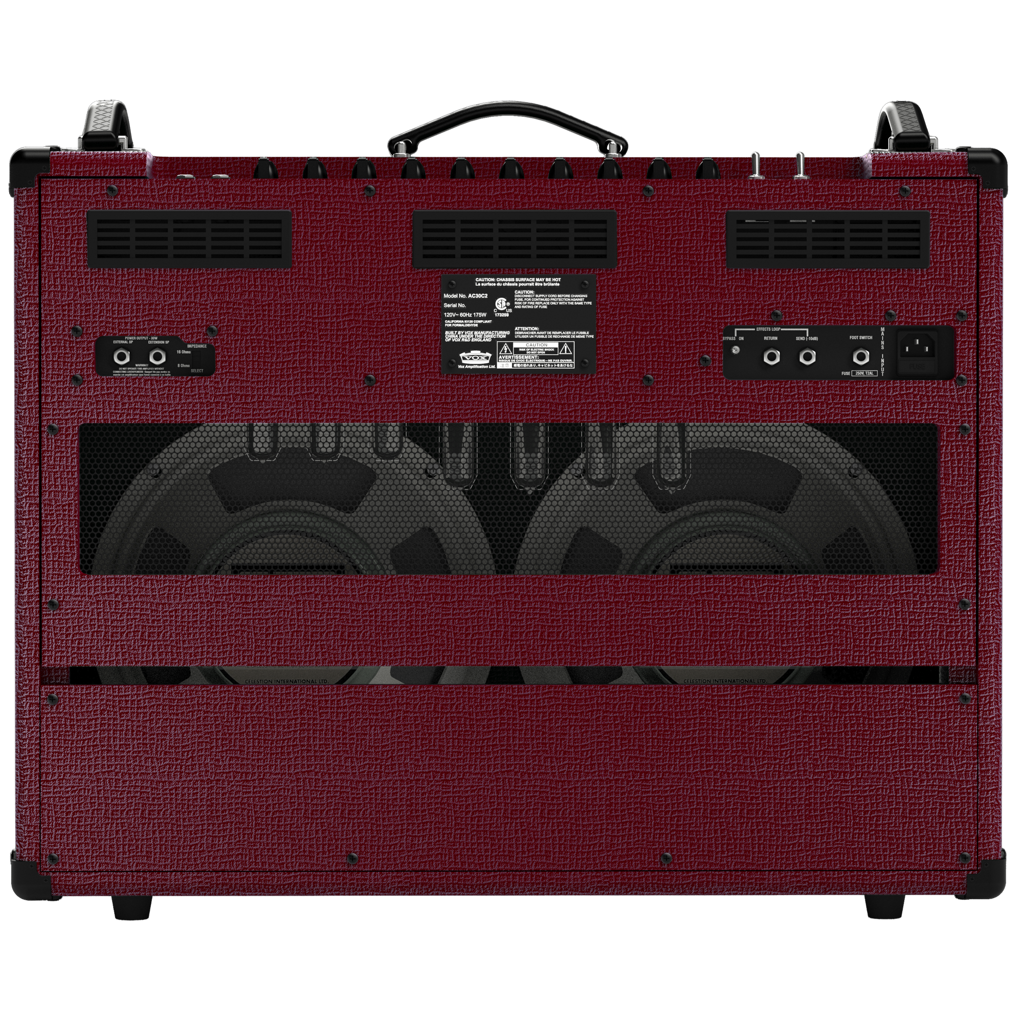 Vox AC30C2 Maroon Bronco Ltd.