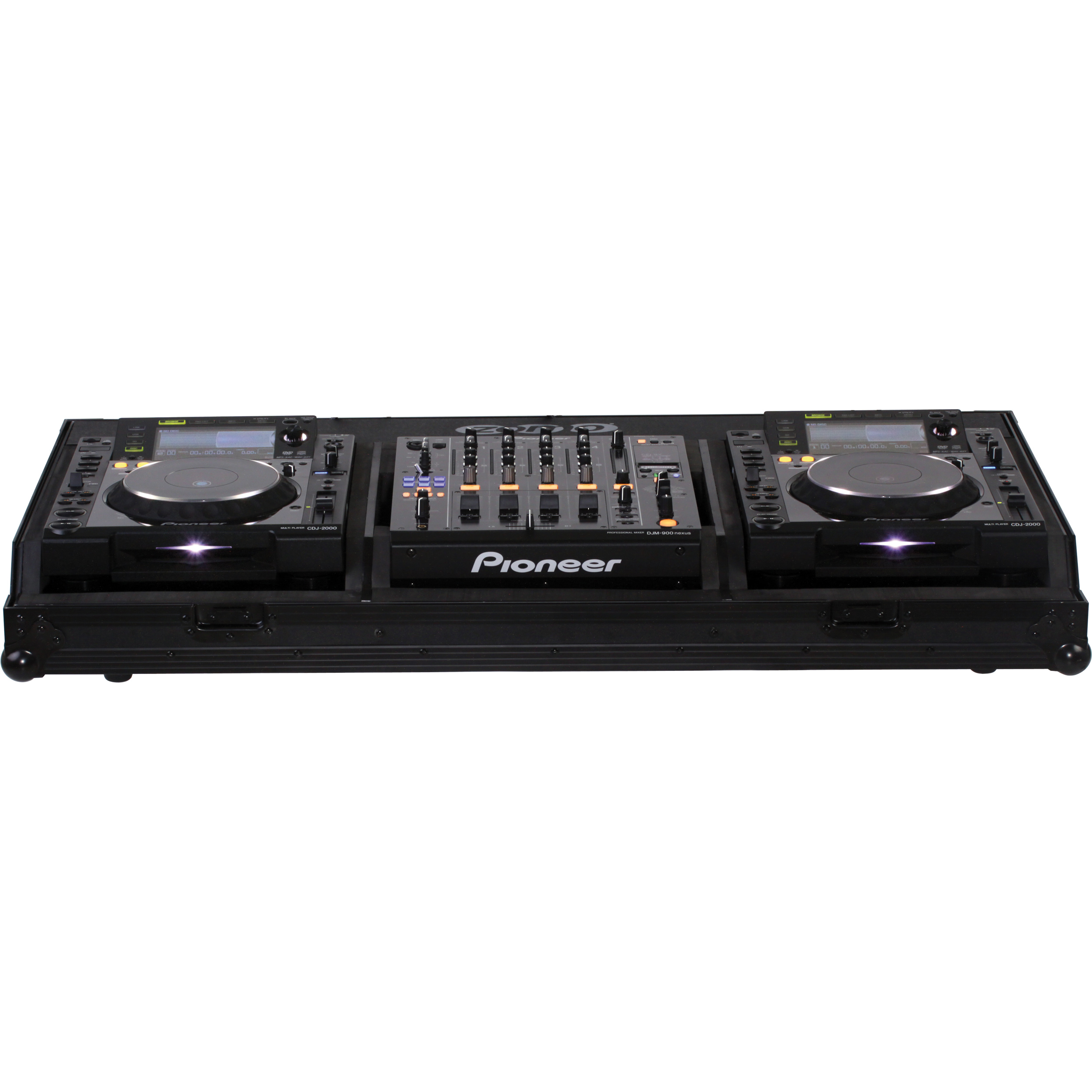 Zomo Flightcase Set 2900 NSE für 2 x Pioneer CDJ-2000 + Pioneer DJM-900
