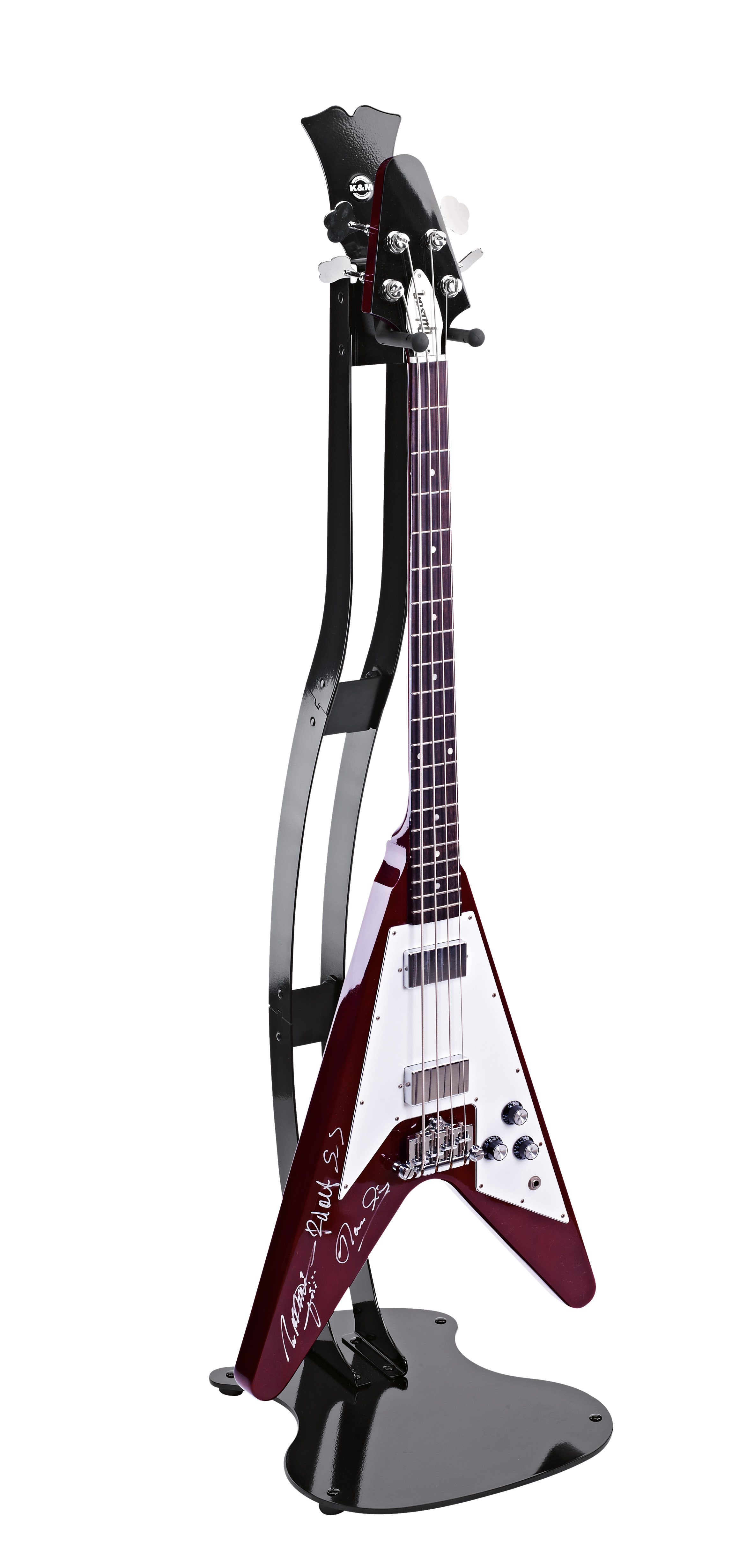 K&M 17640 Guitar Station L schwarz