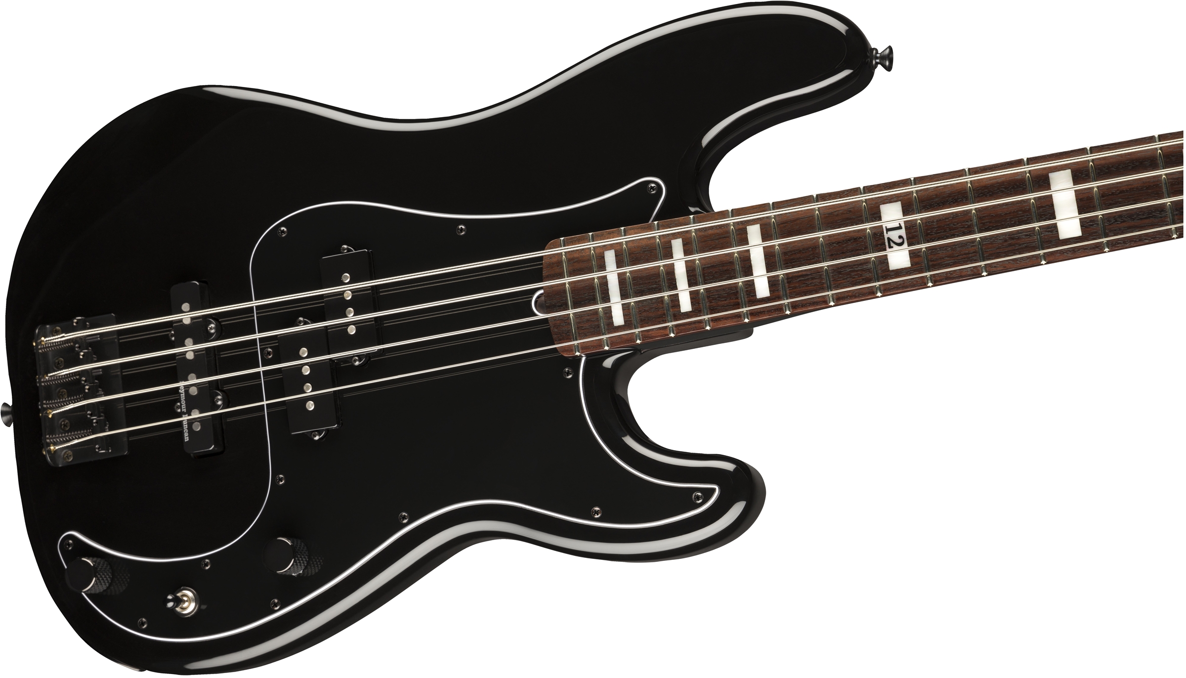 Fender Duff McKagan Deluxe Precision Bass RW Black